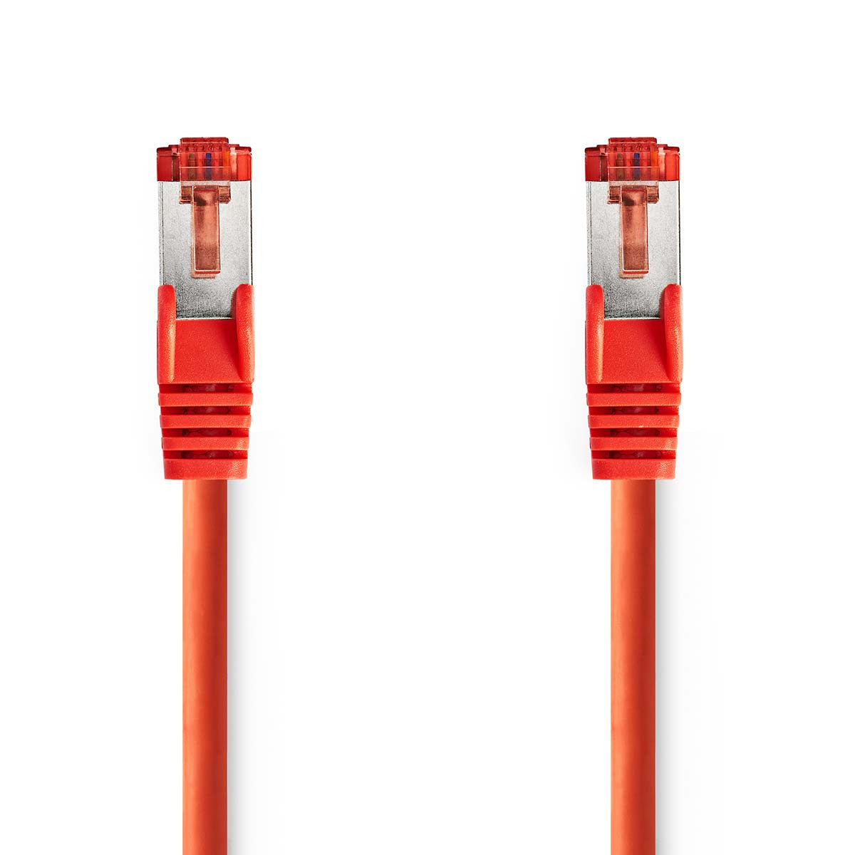 Cable de Red Cat6 S/ftp | Rj45 Macho - 2,0 m Rojo