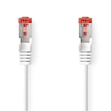 Cable de Red Cat6 S/ftp | Rj45 Macho - 10 m Blanco