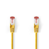 Cable de Red Cat6 S/ftp | Rj45 Macho - 0,30 m Amarillo