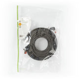 Cable de Red Cat6 Sf/utp | Rj45 Macho - 15 m Negro