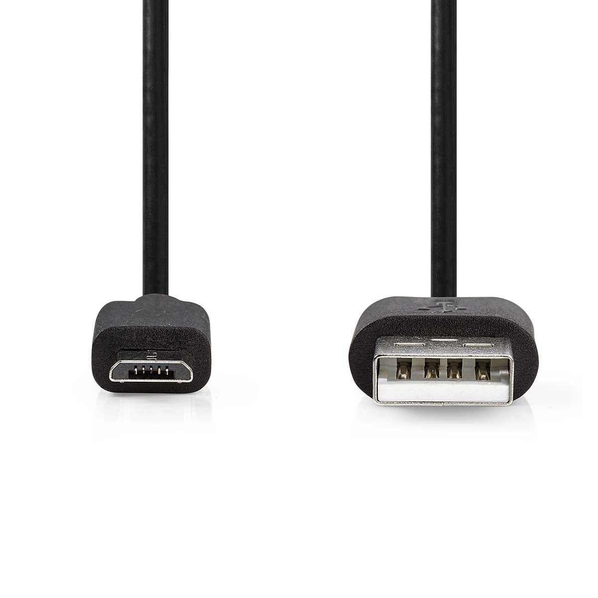 Cable USB 2.0 | A Macho - Micro B 5,0 m Negro