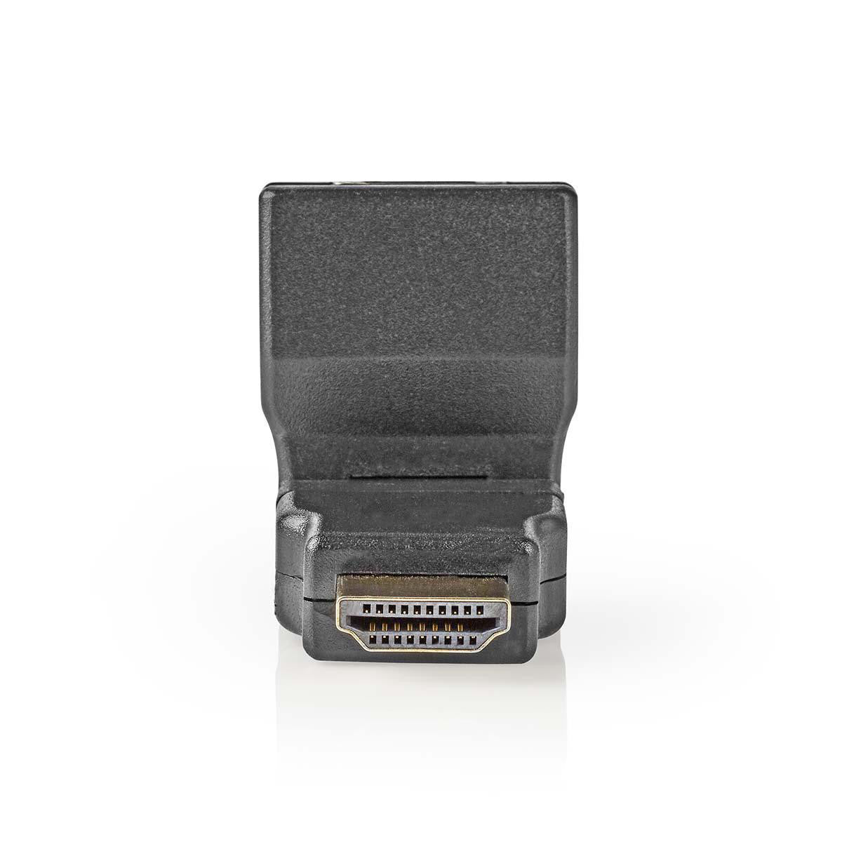 Adaptador Hdmi | Conector - Hembra Giratorio Negro