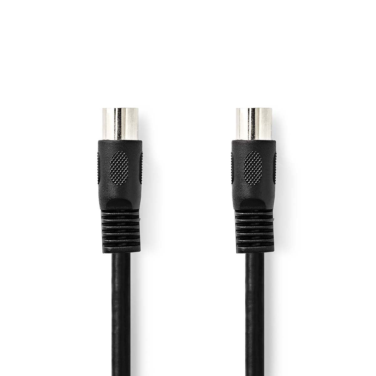 Cable de Audio DIN | 5 Pines Macho - 1,0 m Negro