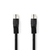 Cable de Audio DIN | 5 Pines Macho - 2,0 m Negro