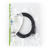 Cable de Audio DIN | 5 Pines Macho - 2,0 m Negro