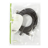 Cable Coaxial de 90 dB | IEC (Coaxial) Macho - Hembra 5,0 m Negro