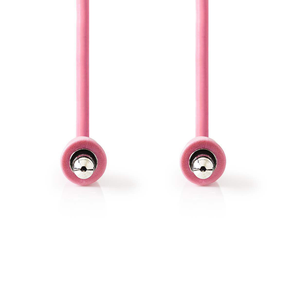 Cable de Audio Estéreo | Macho 3,5 mm - 1,0 m Rosa