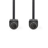 Cable S-video | Macho - 2,0 m Negro