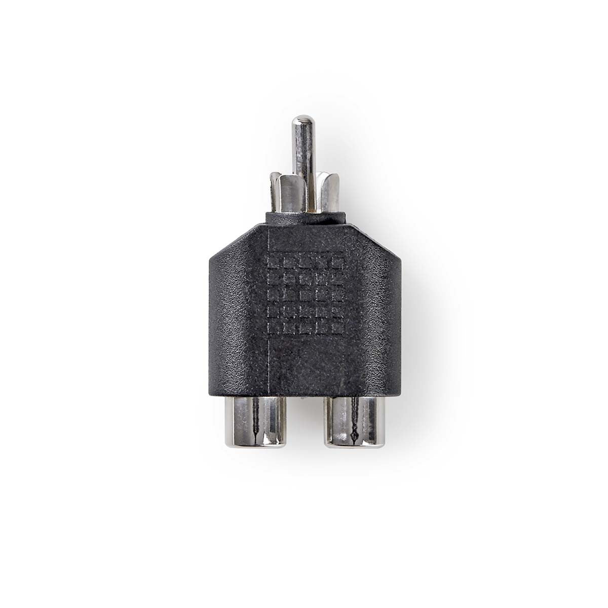 Adaptador Para Subwoofer | RCA Macho - 2x Hembra Negro