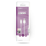 Cable de Carga y Sincronización | Apple Lightning - USB A Macho 1,0 m Blanco