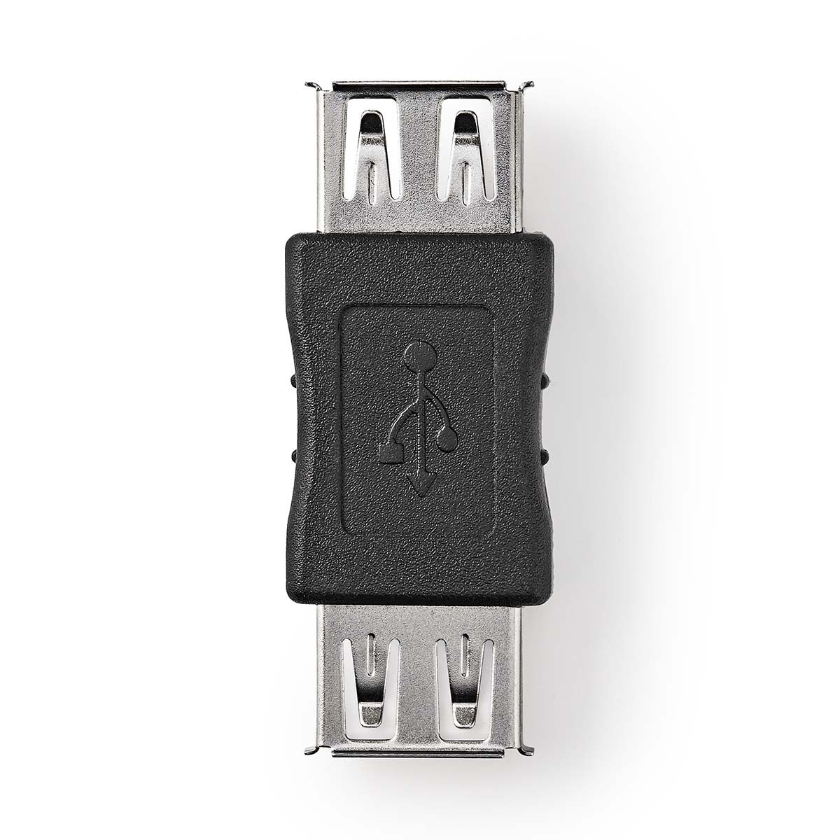 Adaptador USB 2.0 A Hembra a USB 2.0 A Hembra Negro en blister