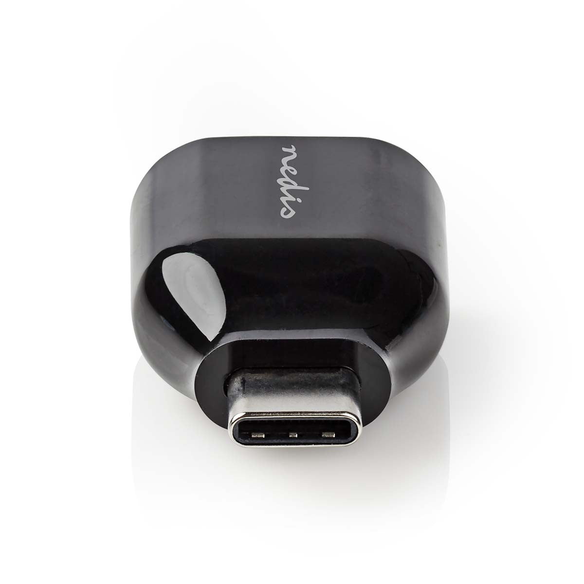 Adaptador USB 3.0 | Tipo C Macho - A Hembra Negro