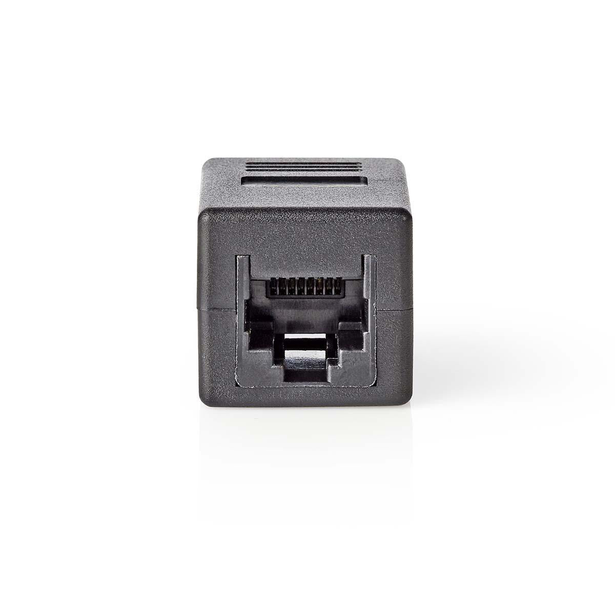 Adaptador de Red Cat5 | Rj45 (8p8c) Hembra - Negro