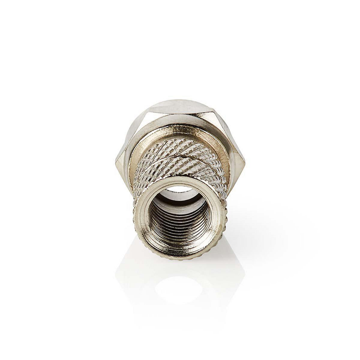 Conector F | Varón - Para Cables de 5,50 mm 5 Unidades Metal