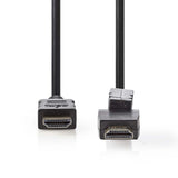 Cable Hdmi? de Alta Velocidad con Ethernet | Conector Hdmi - Giratorio 1,5 m Negro