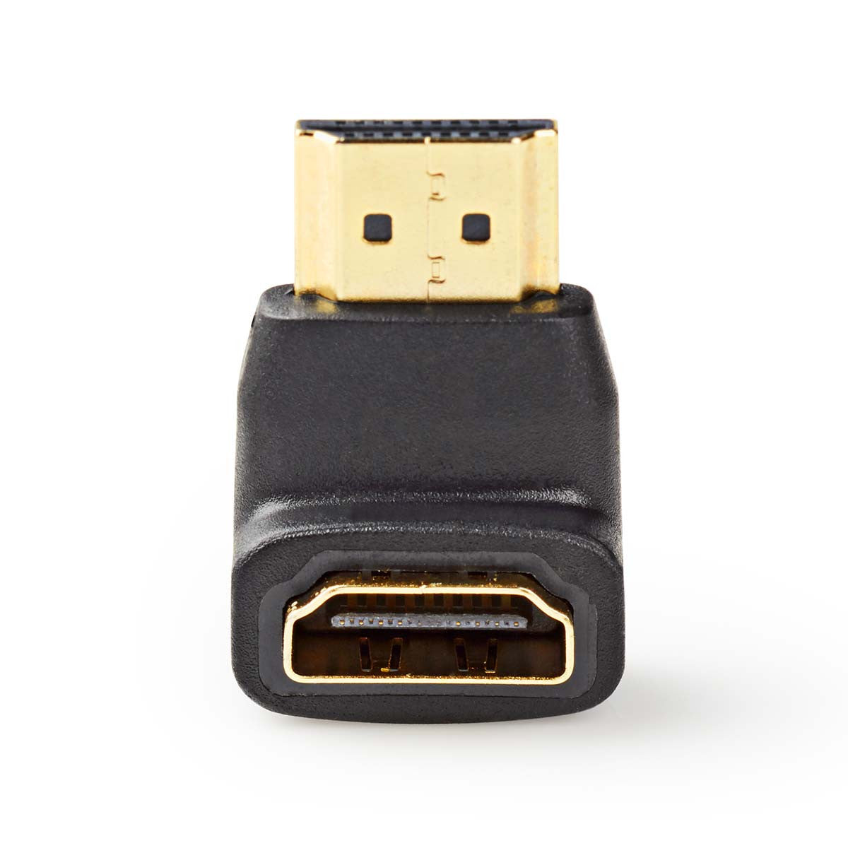 Adaptador Hdmi en Ángulo de 90° | Conector Hdmi - Hembra Negro