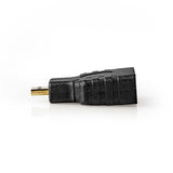 Adaptador Hdmi | Microconector Hdmi - Hembra Negro