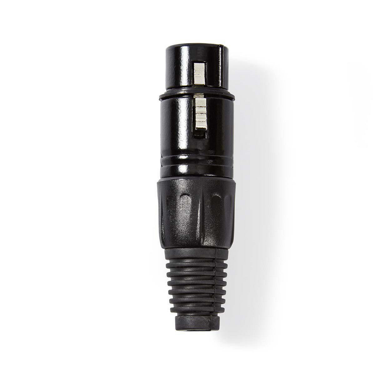 Conector XLR | de 3 Pines Hembra Negro