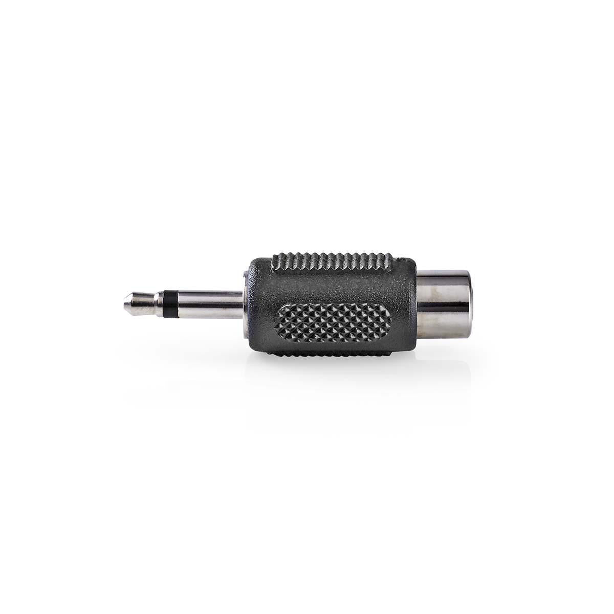 Adaptador de Audio Mono | 3,5 mm Macho - RCA Hembra 10 Unidades Negro Conectores