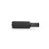 Conector Jack Mono | Hembra de 3,5 mm 25 Piezas Negro Conectores Audio