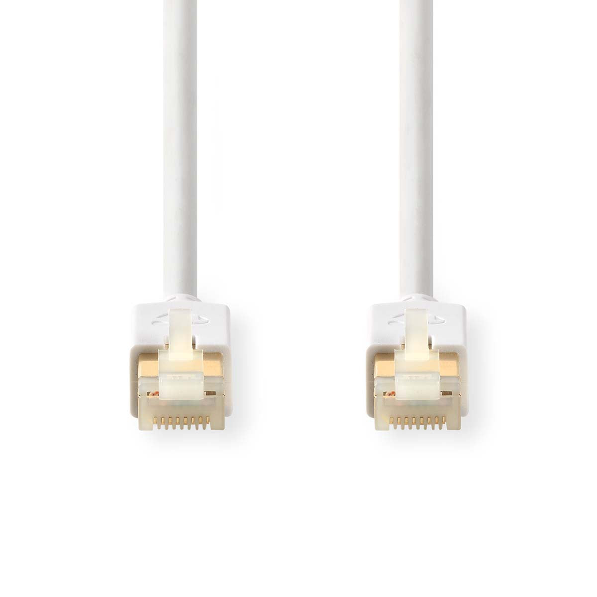 Cable de Red S/ftp Cat6 | Conector Rj45 (8p8c) Macho - 10 m Blanco