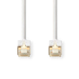 Cable de Red S/ftp Cat6 | Conector Rj45 (8p8c) Macho - 10 m Blanco