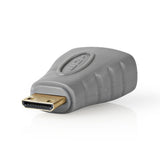 Adaptador Hdmi | Conector Mini a Hembra Gris *No Categorizados