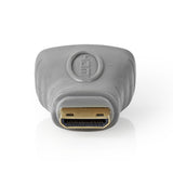 Adaptador Hdmi | Conector Mini a Hembra Gris *No Categorizados