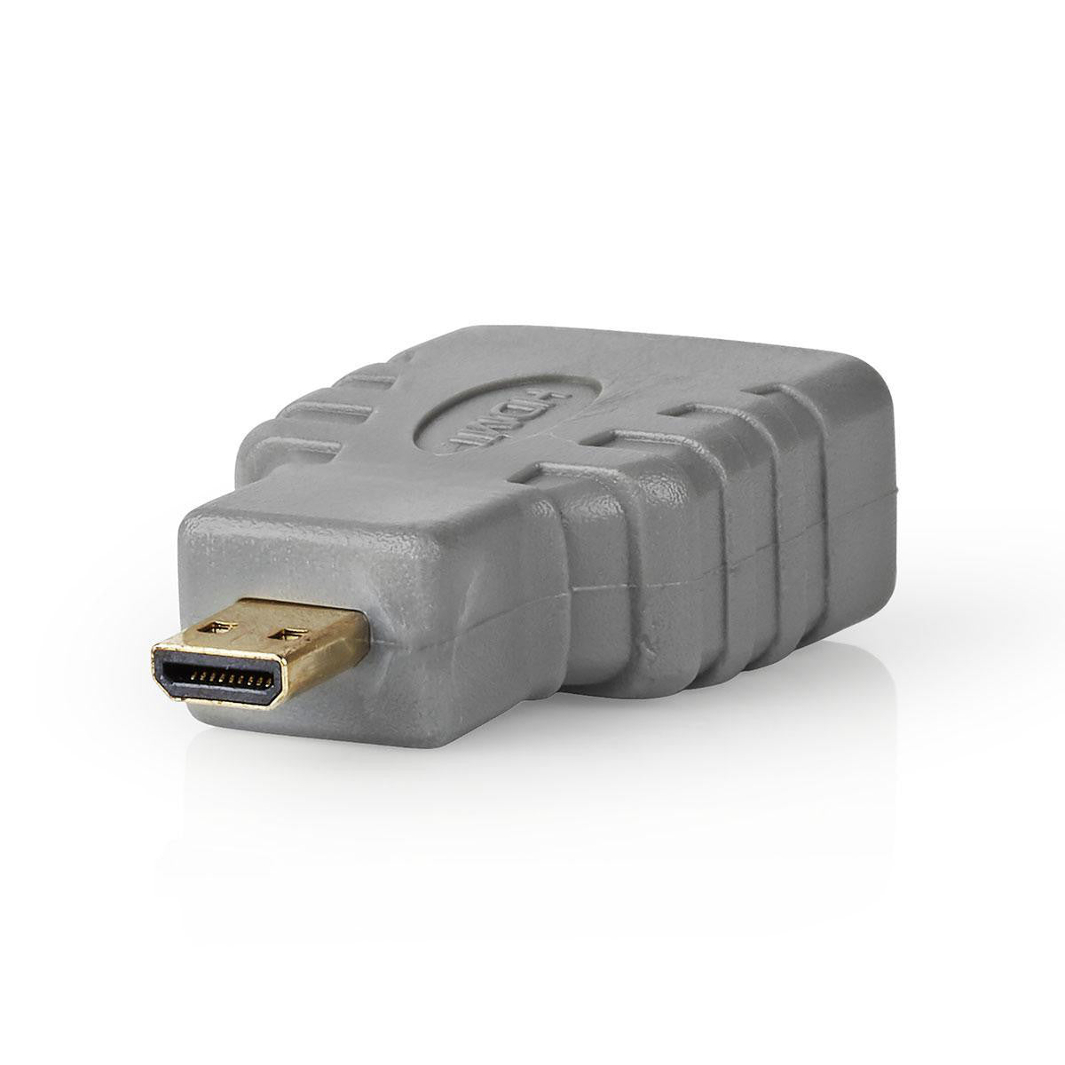 Adaptador Hdmi | Micro Conector a Hembra Gris *No Categorizados