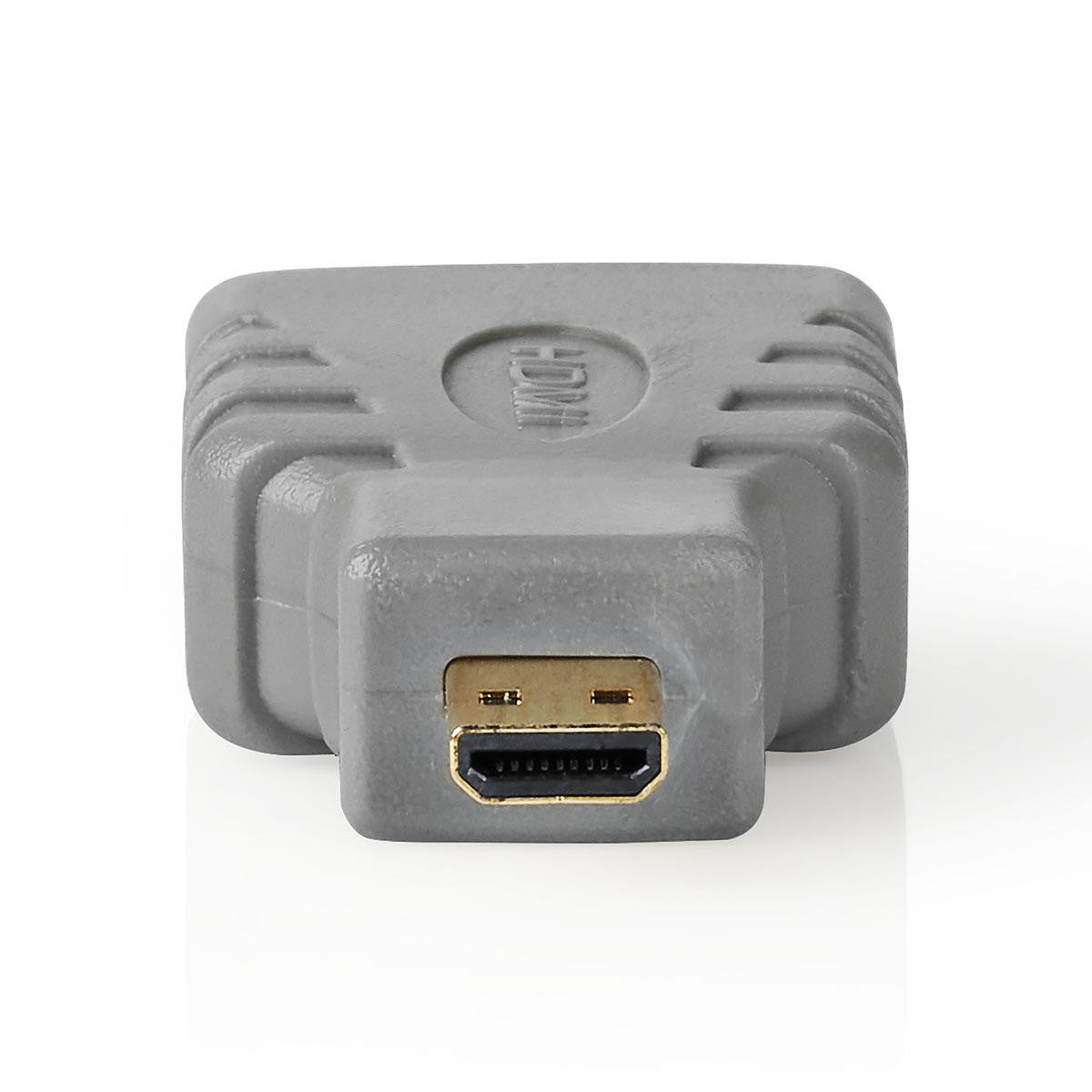 Adaptador Hdmi | Micro Conector a Hembra Gris *No Categorizados