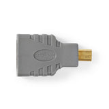 Adaptador Hdmi | Micro Conector a Hembra Gris