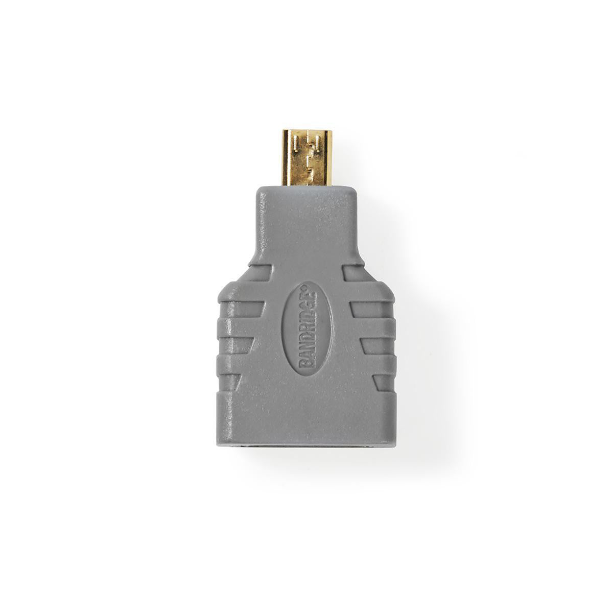 Adaptador Hdmi | Micro Conector a Hembra Gris *No Categorizados