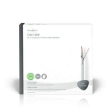 Cable Coaxial | Compatible con 4g/lte 50,0 m Caja de Regalo Blanco Cables