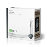 Cable Coaxial | Compatible con 4g/lte 50,0 m Caja de Regalo Blanco Cables