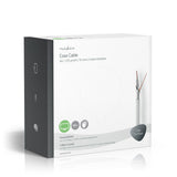 Cable Coaxial | Compatible con 4g/lte 50,0 m Caja de Regalo Blanco Cables