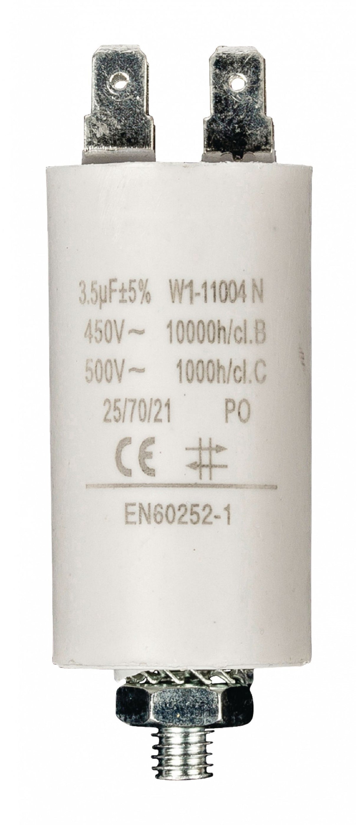 Condensador 3.5uf / 450 V + Tierra