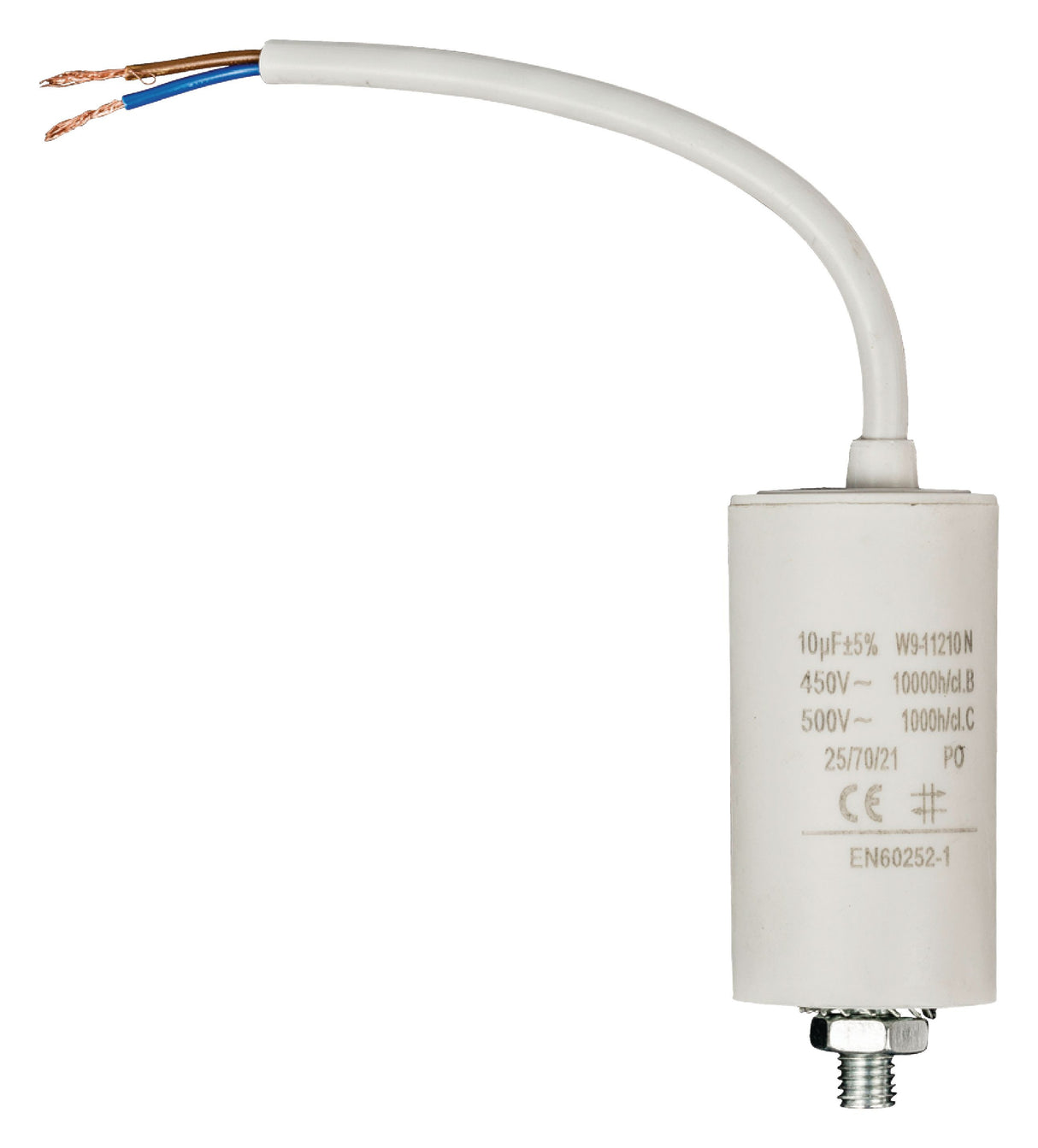 Capacitor 10.0uf / 450 V + Cable