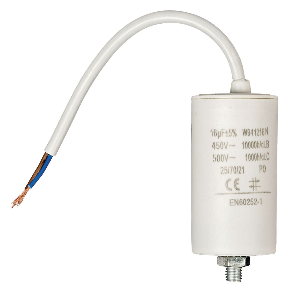 Capacitor 16.0uf / 450 V + Cable