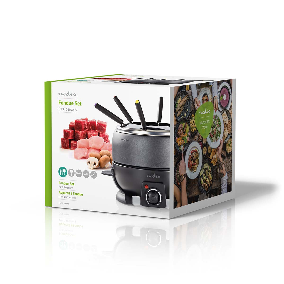 Set de Fondue | 6 Personas 2,3 L