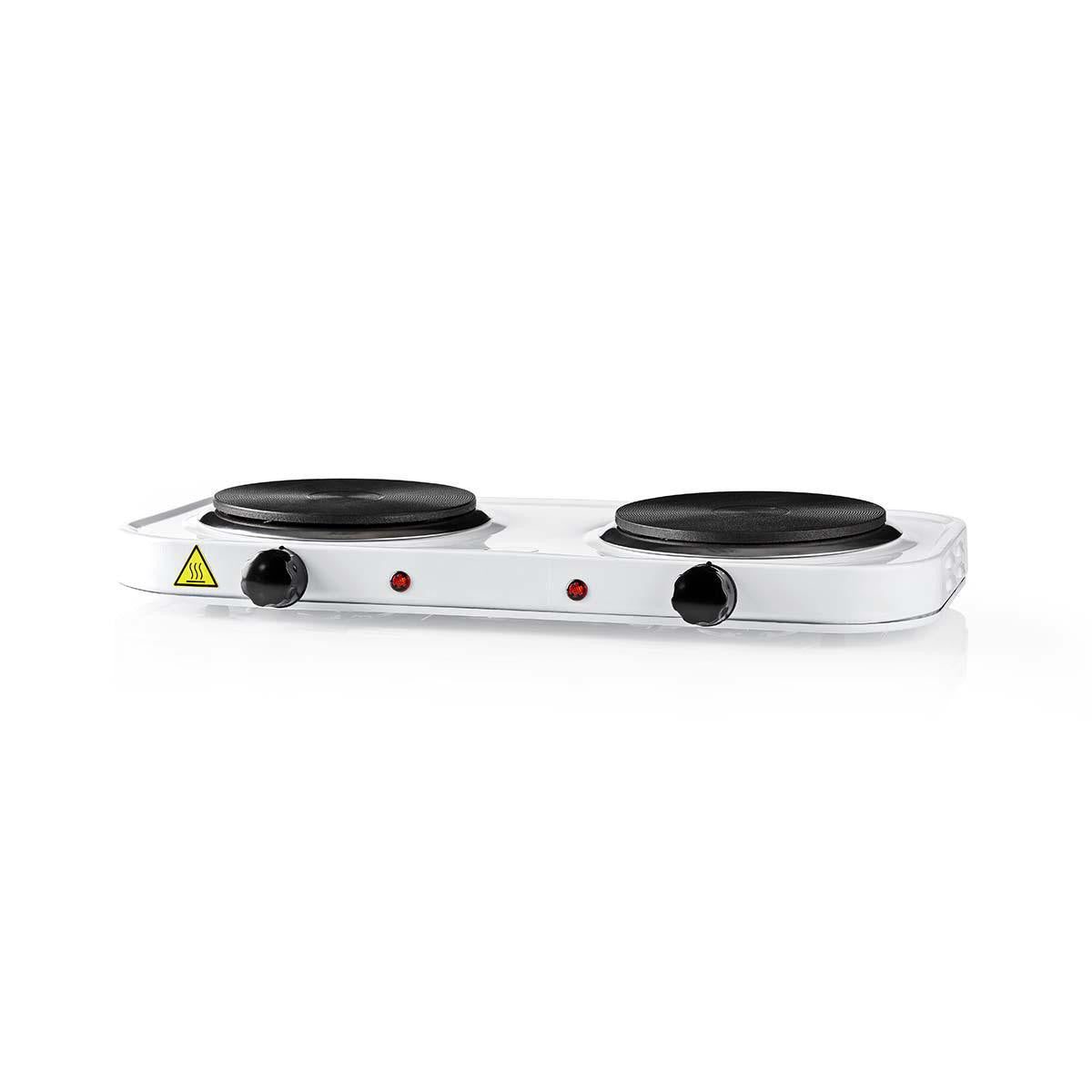 Plancha Eléctrica Doble | 2000 W 155/155 mm Protección Frente a Sobrecalentamiento Accesorios Cocina