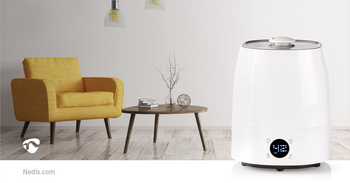 Humidificador | 5,5 L Higrómetro Pantalla LED Temporizador