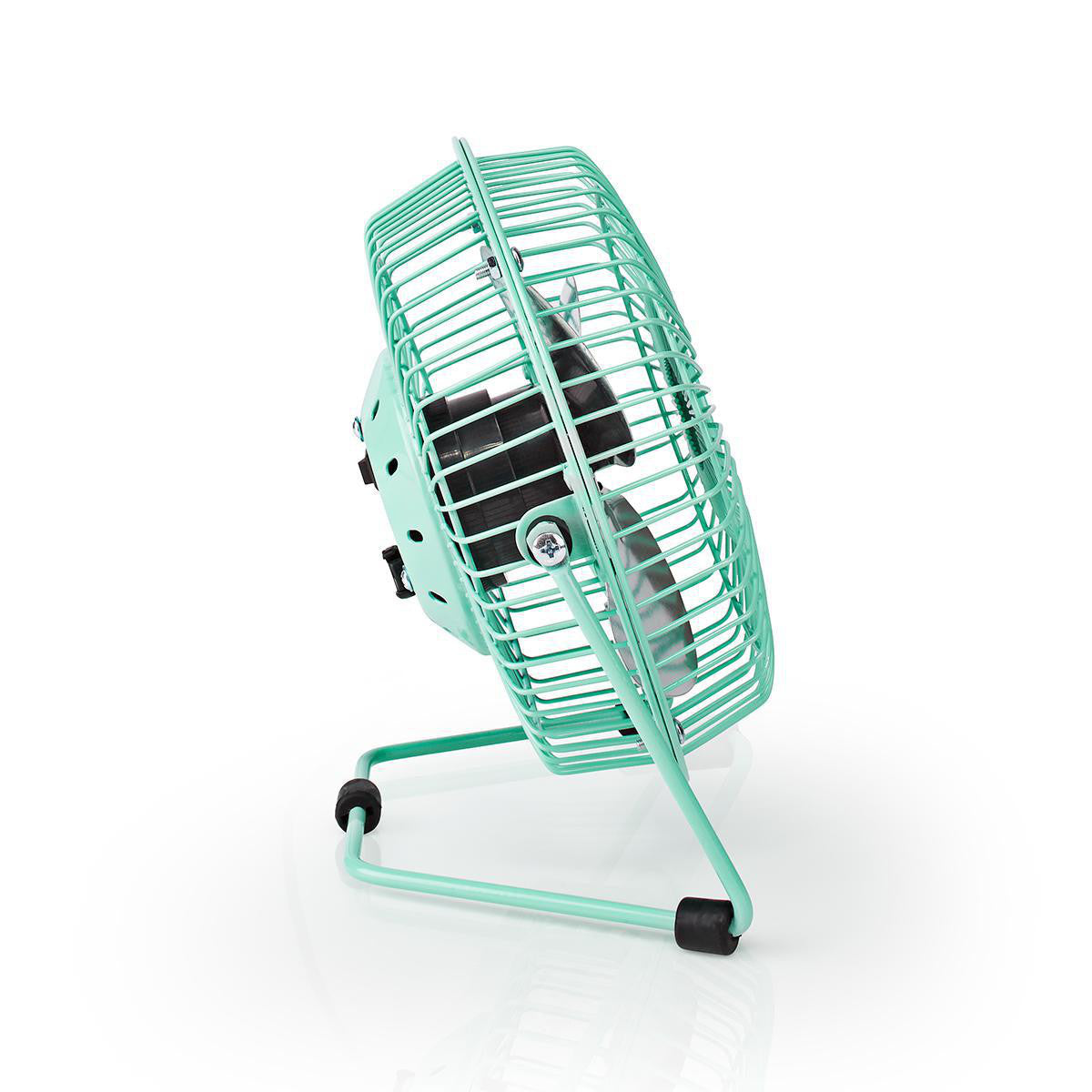 Ventilador de Mesa | Alimentado por USB Diámetro: 15 cm 3 W 1 Velocidad Turquoise Climatización