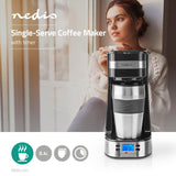 Cafetera | Máxima Capacidad: 0.4 l 1 Característica de Mantener Cálido Temporizador Encendido Negro / Plata Cafeteras y Accesor