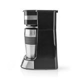 Cafetera | Máxima Capacidad: 0.4 l 1 Característica de Mantener Cálido Temporizador Encendido Negro / Plata Cafeteras y Accesor