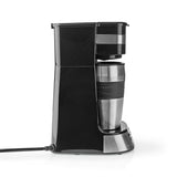 Cafetera | Máxima Capacidad: 0.4 l 1 Característica de Mantener Cálido Temporizador Encendido Negro / Plata Cafeteras y Accesor