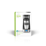 Cafetera | Máxima Capacidad: 0.4 l 1 Característica de Mantener Cálido Temporizador Encendido Negro / Plata Cafeteras y Accesor