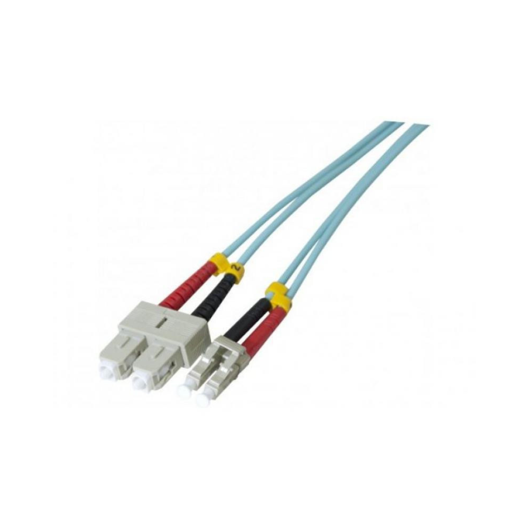 Cable de Fibra Óptica LC a SC Dúplex Multimodo OM3 - De distintas medidas