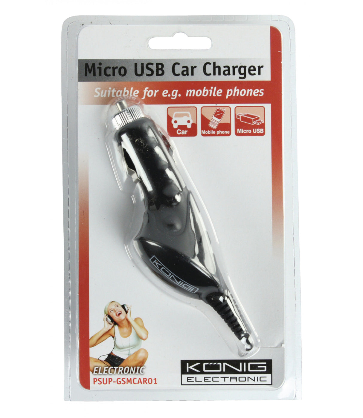 Cargador Micro USB Para Automóvil