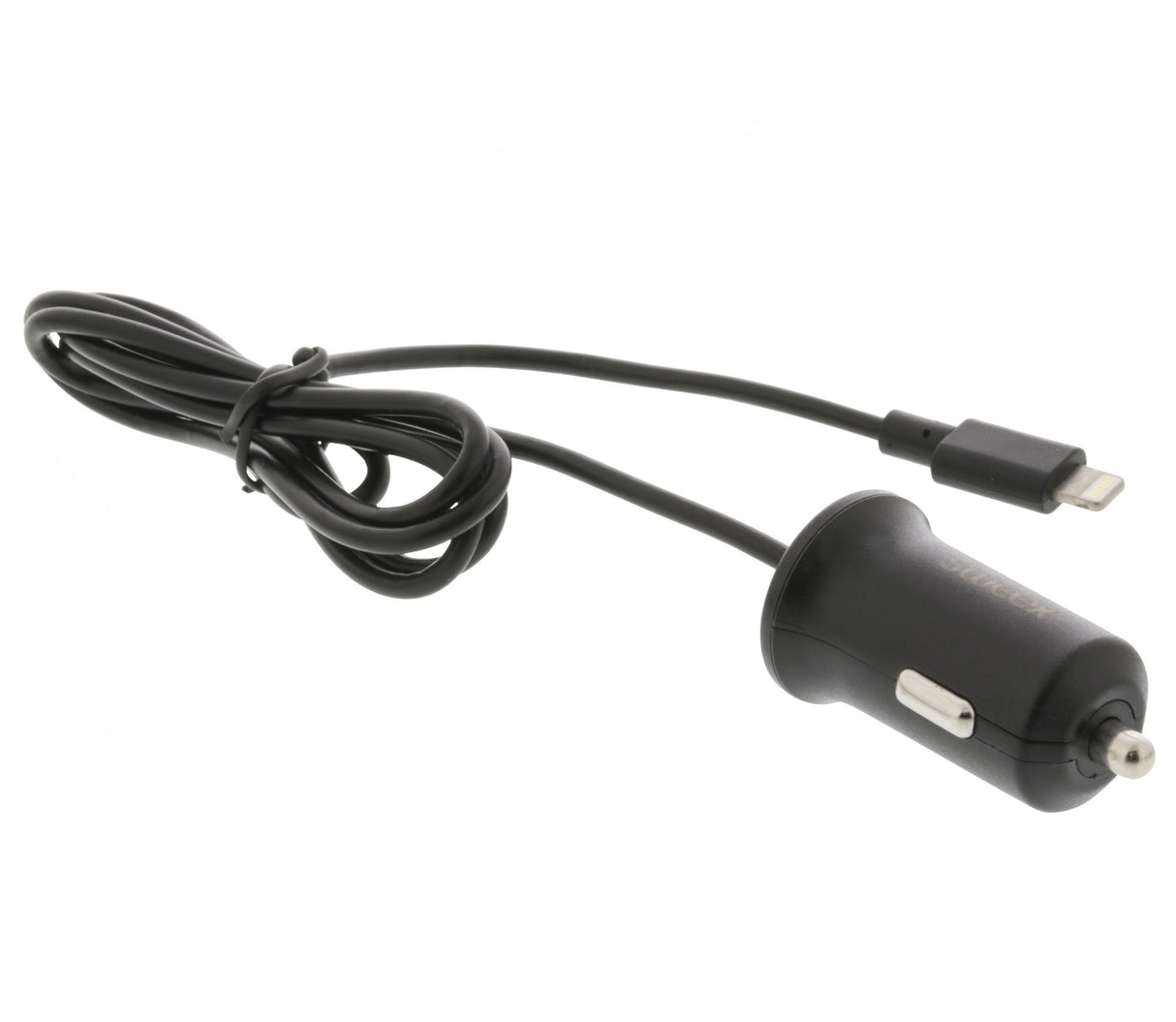 Cargador Para Coche Lightning de Apple en Color Negro