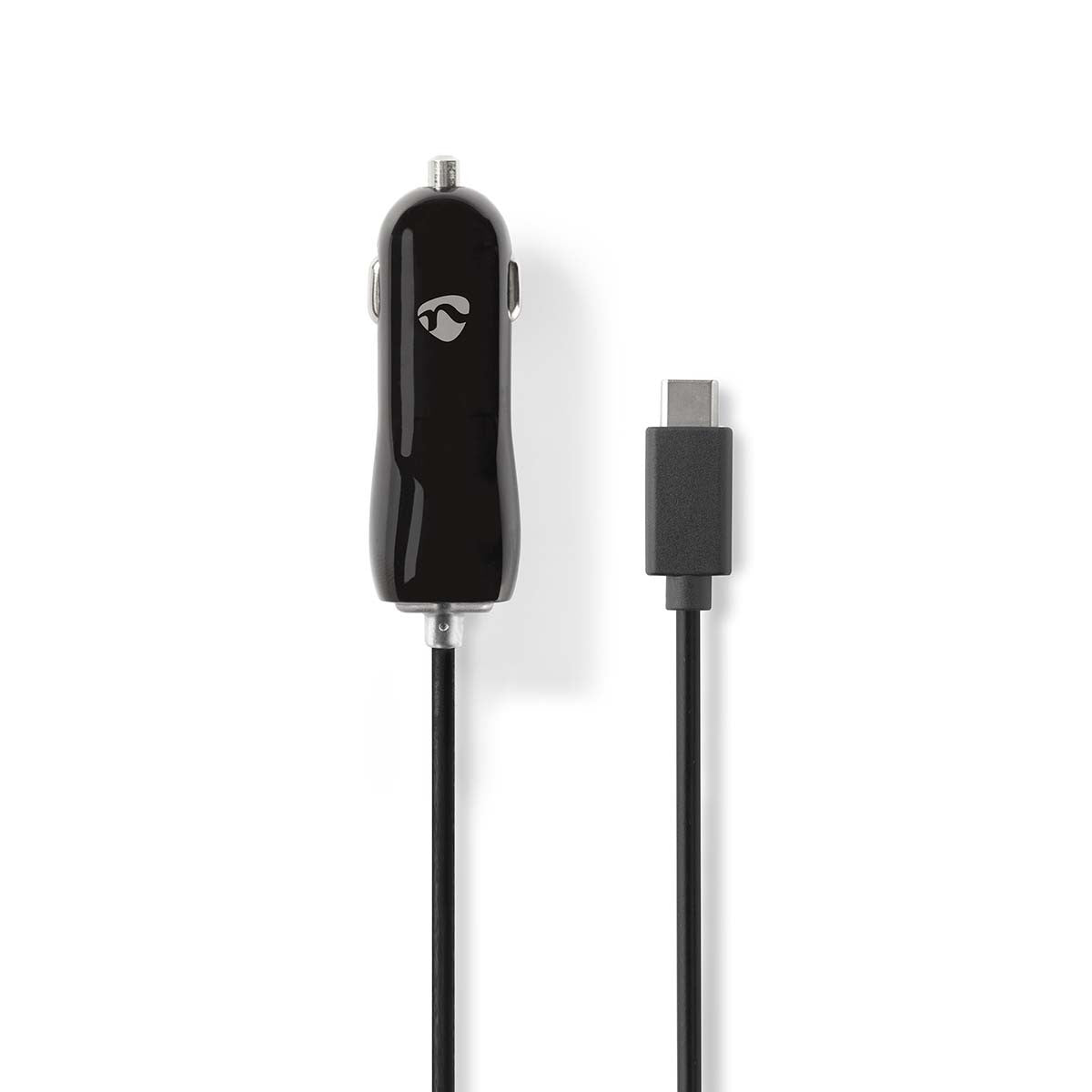 Cargador Para Coche | 3,0 A Cable Fijo Usb-c? Negro